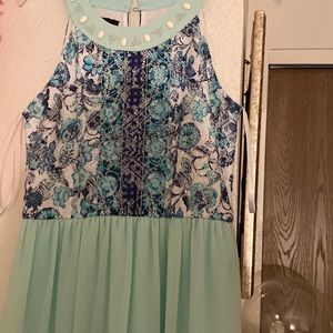 Teal girls dress for sale